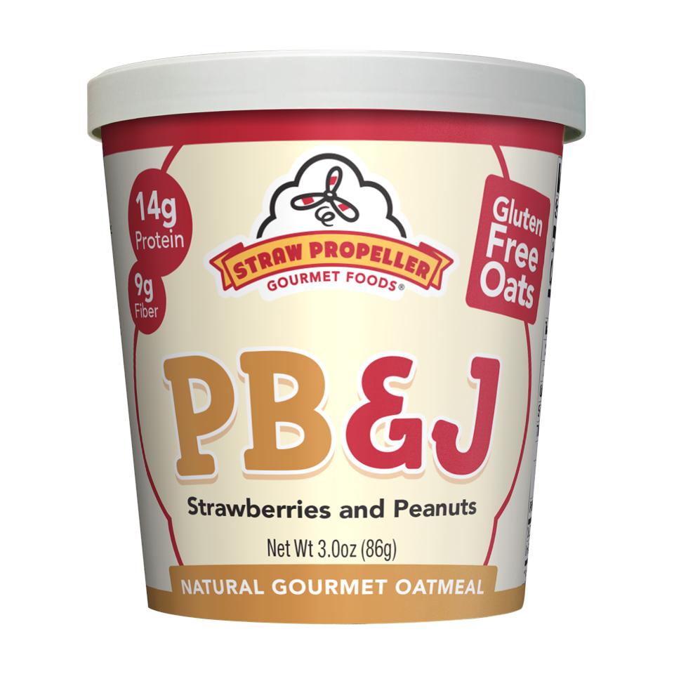 Strawpropeller's tweet photo. Celebrate National Peanut Butter and Jelly Day with our new and improved PB&J! π€π
#breakfastwithpurpose #oatmeal #grabandgo #strawfam #snackonthis #glutenfree #nongmo #vegan #kosher #madeintheusa #allnatural #nonperservatives #proteinpacked #fiberpacked #organic https://t.co/sWXoXwEKey