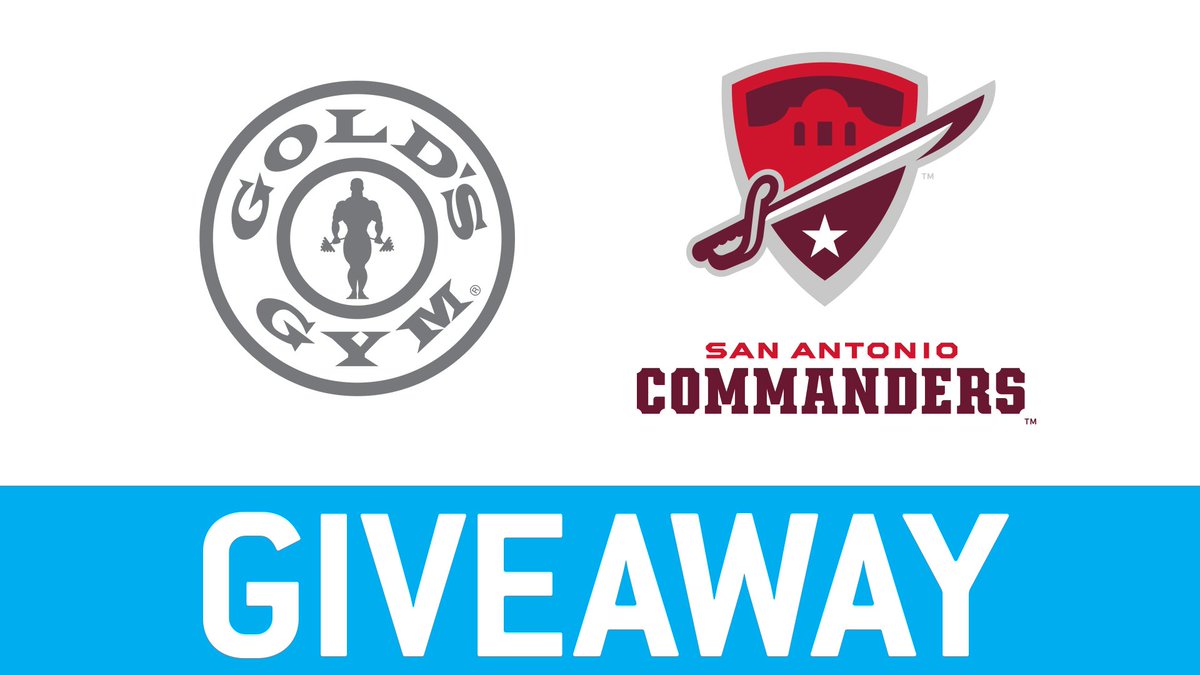 Who wants to WIN tickets to this Saturday's game? 😱 HURRY and visit your nearest Gold's Gym location for a chance to win a pair of tickets and a chance to win a one month Gold's Gym membership. #TakeCommand⚔