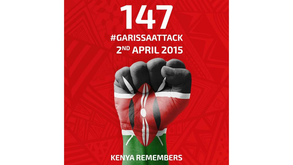 Gkjenga's tweet photo. Its exactly 4 years since #GarrisaAttack #Garissa147 https://t.co/gaUitigtWZ