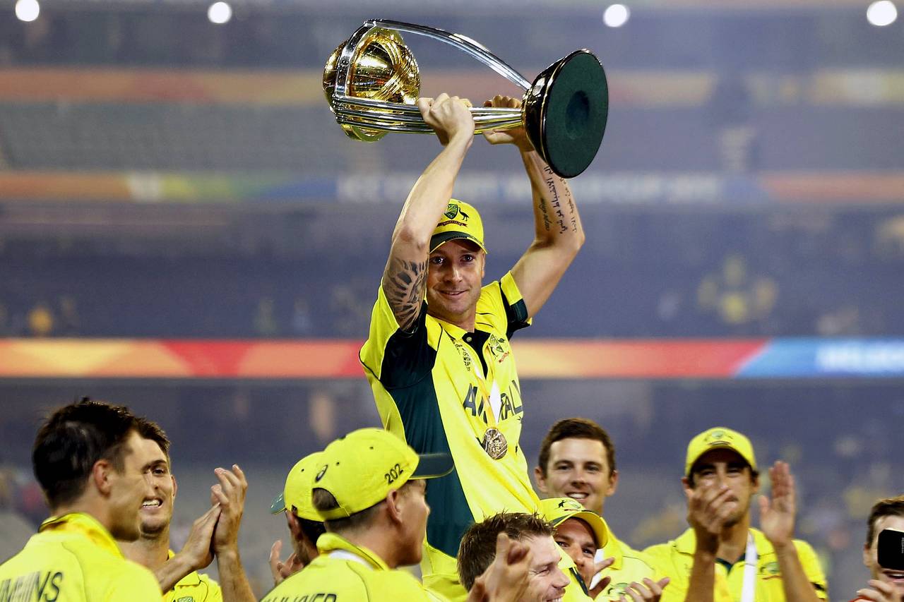 Happy 38th Birthday to Australian batsman and World Cup Winning Captain, Michael Clarke 