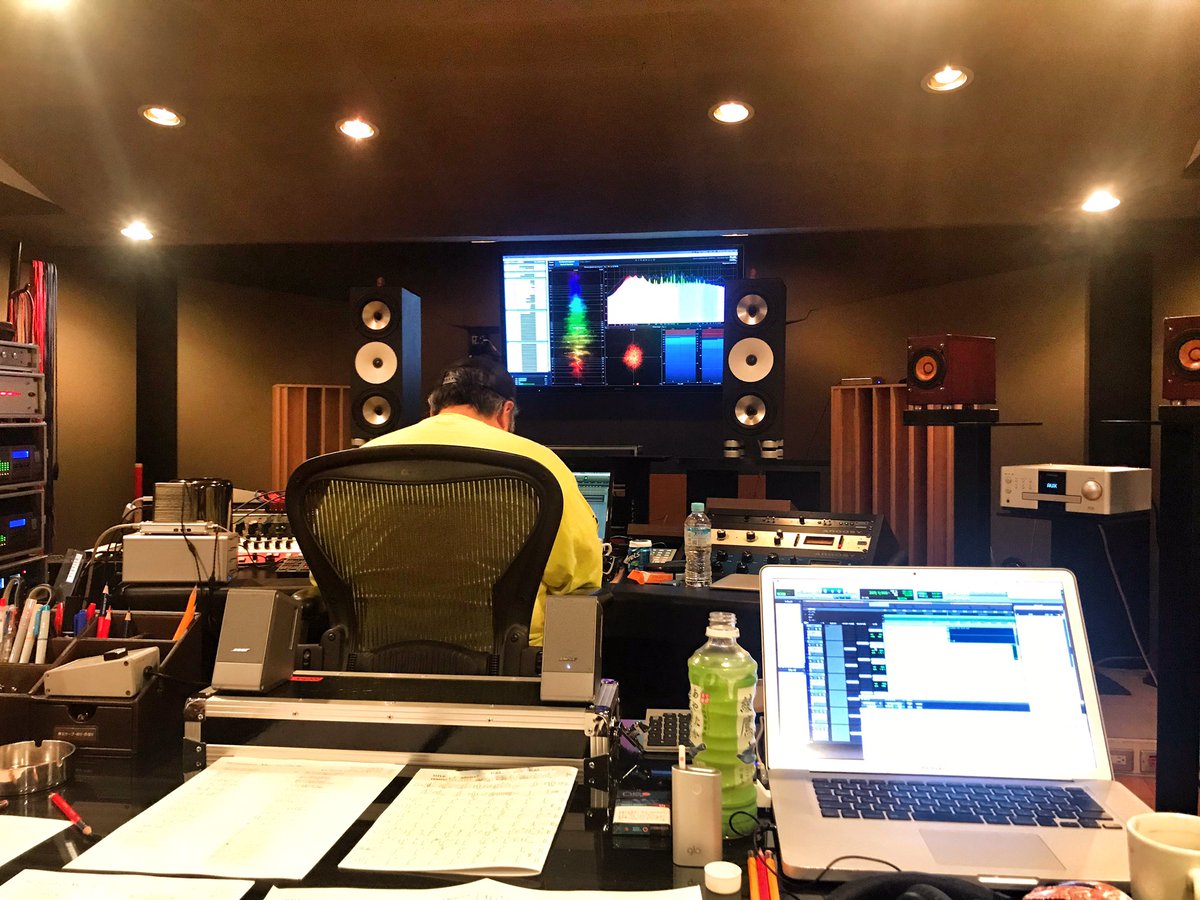kohsuke94's tweet image. Mix中！
とってもドラマチック！エモい。

#mix #trackdown