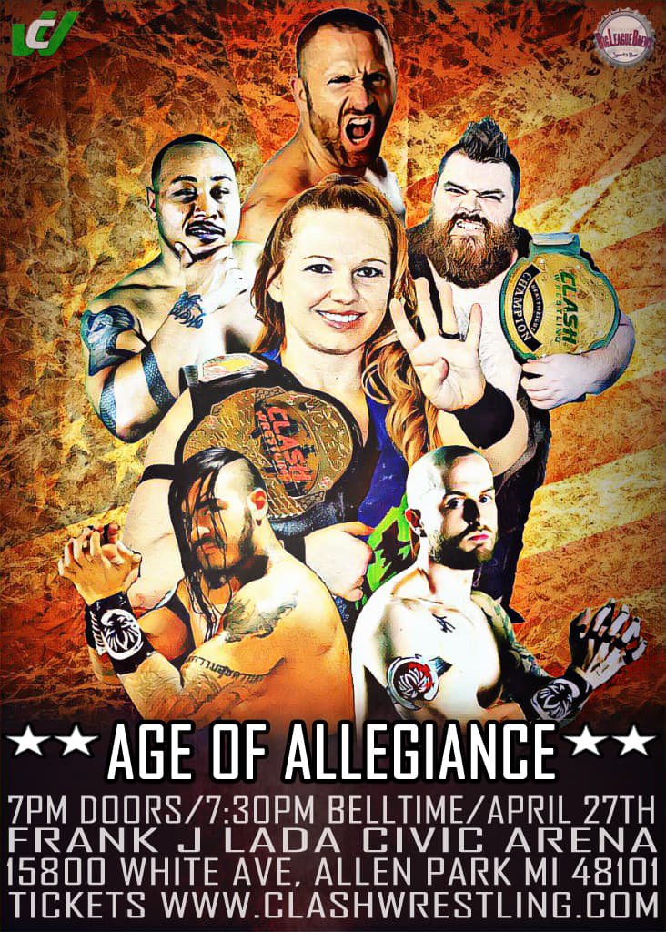CLASH Wrestling on Twitter "Share & RT The CLASH Wrestling experience is back on SATURDAY, 4