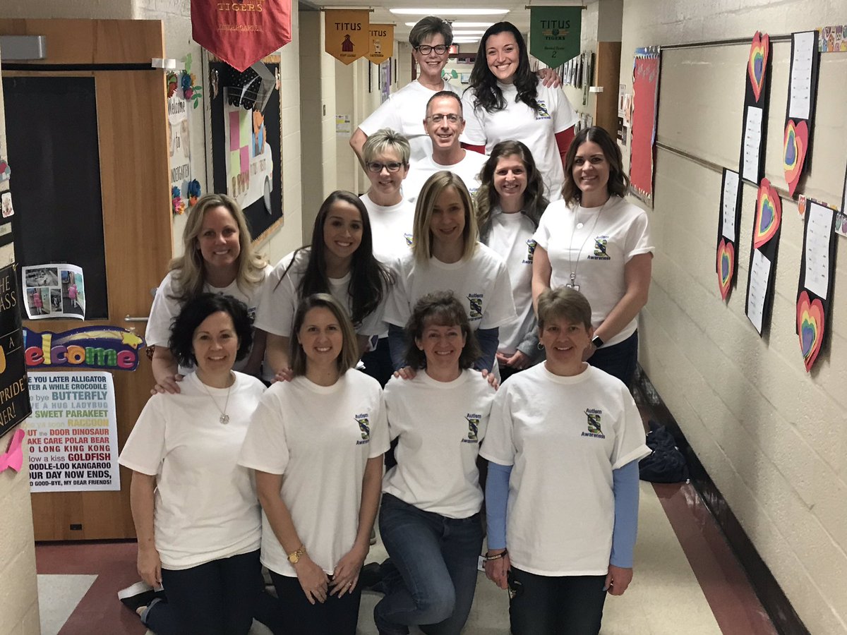 Titus Elementary celebrates Autism Awareness Day! <a href="/cbsbrewcrew/">CB South Brew Crew</a>