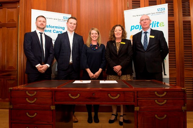 DameJackieD's tweet photo. Major contract now signed with @Cerner &amp; I'm delighted that @NewcastleHosps is able to support the region in this major step towards improving care &amp; securely connecting patient information https://t.co/evatHn0ZTe @DistieProfit @YvonneOrmston @GreatNorthCare https://t.co/g9OUWiTnag
