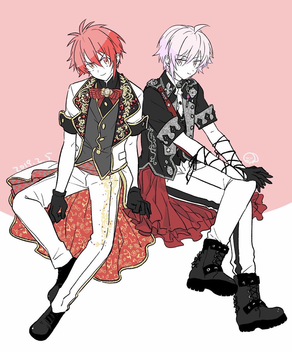 「#ひらいて赤ブー ア?ドリッ?ュセ?ン 陸×天オンリーイベントをお願いします??」|正月🎍🌷のイラスト