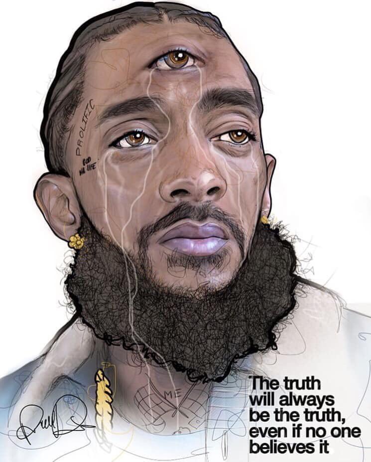 Jayy_wealth's tweet photo. If You Scroll Past Your Heartless 💔🙏 RIP Nipsey Hussle😥😥😥 (Retweet After)😩😓😭 https://t.co/ShPazTaQOq