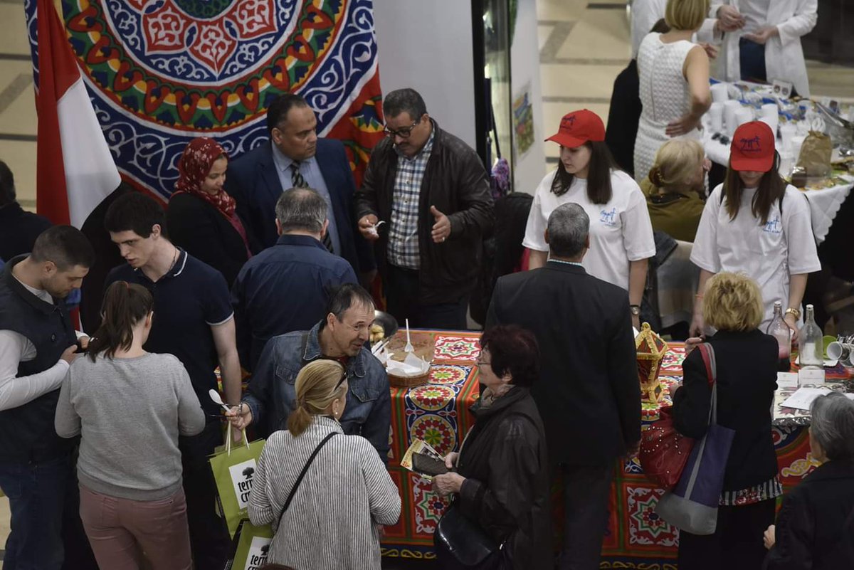 EgyptInSerbia's tweet photo. Ukus Fest, held on 23rd and 24th of March in Belgrade, where the Embassy of the Arab Republic of Egypt participated as a Guest of Honour
#111EgyptSerbia #egyptinserbia #Aljowaily #ukusfest #ExperienceEgypt @Aljowaily @MfaEgypt @ExperienceEgypt https://t.co/cyikElrR2w
