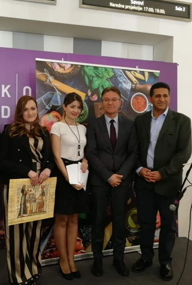 EgyptInSerbia's tweet photo. Ukus Fest, held on 23rd and 24th of March in Belgrade, where the Embassy of the Arab Republic of Egypt participated as a Guest of Honour
#111EgyptSerbia #egyptinserbia #Aljowaily #ukusfest #ExperienceEgypt @Aljowaily @MfaEgypt @ExperienceEgypt https://t.co/cyikElrR2w