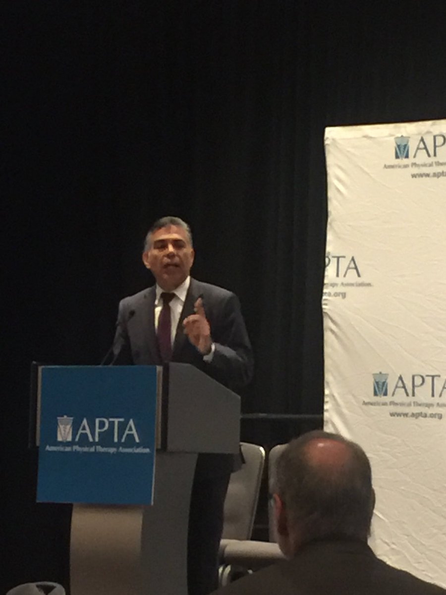 blairfrye's tweet photo. Rep. Cardenas (CA) just said, “If someone is addicted to their physical therapist, that’s not a bad thing!” #APTAFAF #choosePT https://t.co/RQvTdPdicd