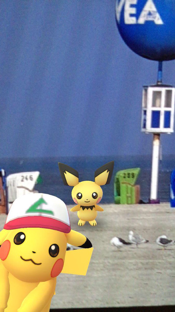 KathaBlueSky's tweet photo. Pikachu... second day ... 💛😊💛
#PokemonGOAR #PokemonGo #GOsnapshot #Pikachu #photobomb #GamePressSnaps https://t.co/GpHGHfAHOs