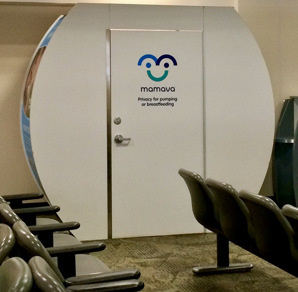 SWFairport's tweet photo. Did you know we installed a new nursing suite for traveling moms? Learn more at https://t.co/cBCLbIJYqj #SWFairport #PaxEx #NursingMom https://t.co/nNvomt9Vfb