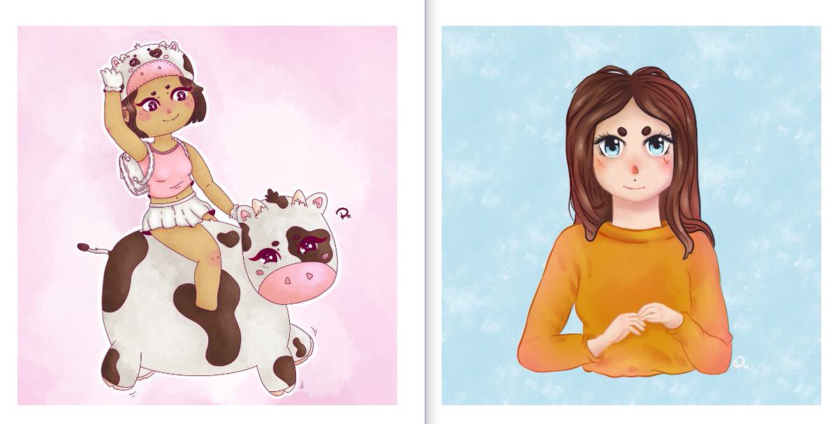 Moonflowerandme's tweet photo. ✨OPENING EMERGENCY COMMISSIONS ✨ Not going to state why but I'm in need at the moment so all styles shown below (except the realistic portrait) are $15 for full body, realistic is $20 for bust up. Please DM me!!! 💜💜💜 #commissions #emergencycommissions #DigitalArtist https://t.co/Omv0Cyx1VB