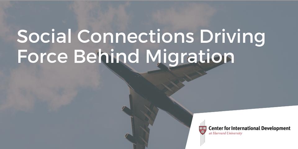 HarvardCID's tweet photo. It’s estimated that 1bi people are living outside their region or country of birth, but what drives people to migrate? Researchers find that social connections have a larger impact on migration intentions than living standards or employment. Learn more: https://t.co/PFAO9ulMa3 https://t.co/zj0nJuAFKQ