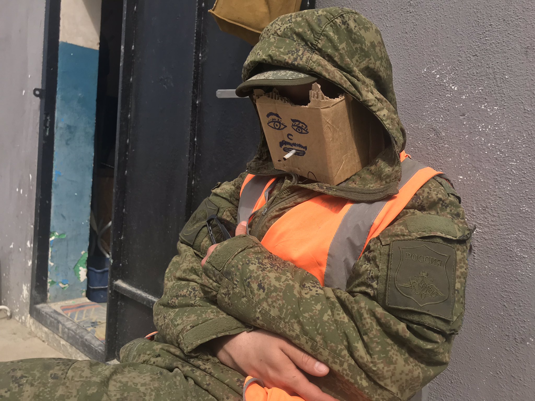 Смешной солдат