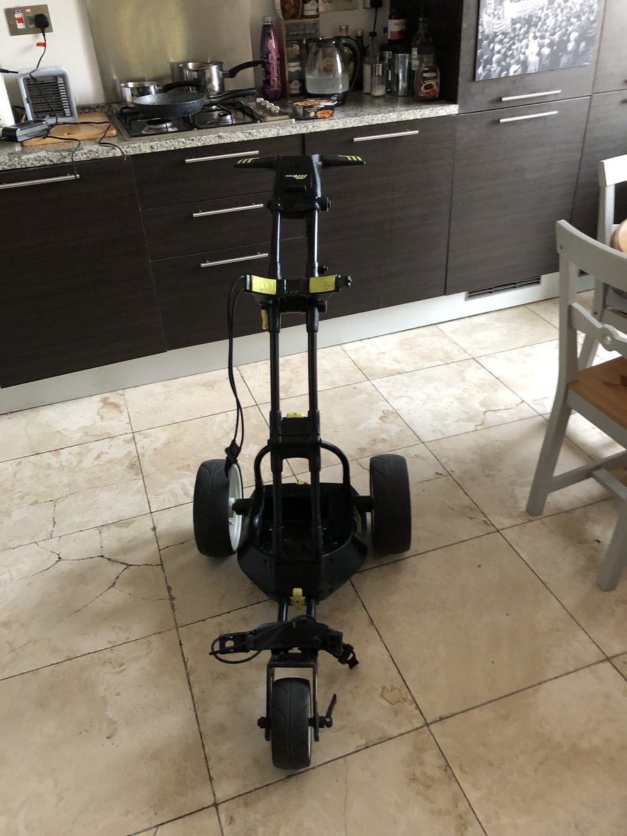 AdrianMacarty's tweet photo. @SDGCMembers Motocaddy M1 PRO trolley with 36 hole lithium battery - second hand - £130 - any offers please speak to me. https://t.co/Zm3Xwbi4Ui