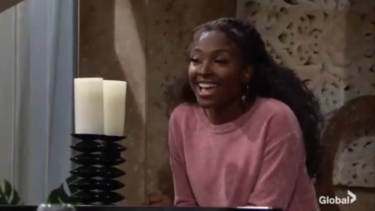 antigonea's tweet photo. Jet's illness intrudes, ending the impromptu jam session until Ana decides to sing an "answer" song to the one he was singing. Elena and Jet are both amazed by Ana's golden pipes. She really CAN blow! #YR #HamiltonWinters #FamilyTies https://t.co/QA1zsONlBR