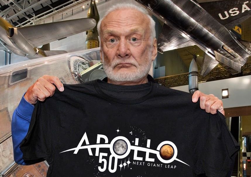 SUN N FUN / BUZZ ALDRIN
Been there, done that, got the t-shirt! 
Buzz will join us on the <a href="/SunnFunFlyIn/">SUN 'n FUN Fly-In</a> Preflight Show and Live Airshow Telecast at <a href="/LiveAirShowTV/">LiveAirshowTV</a> to discuss the next giant leap. Details to follow.