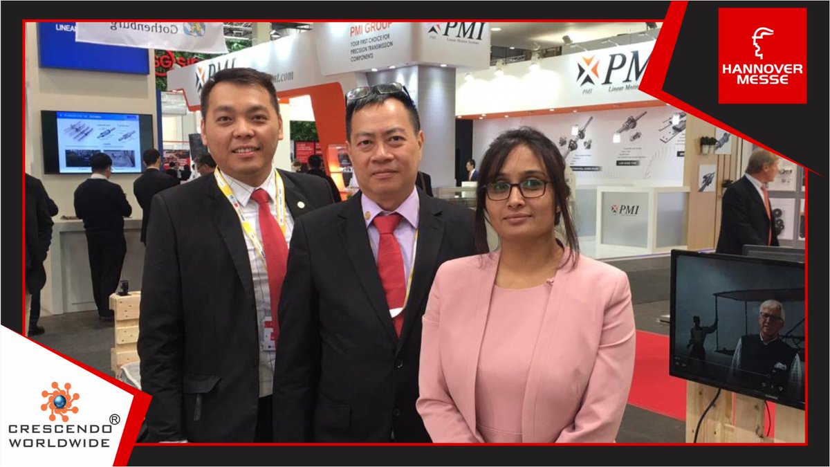 CrescendoWorld's tweet photo. Great Discussion with Singapore Precision and Engineering Technology Association at @hannover_messe.
#HannoverMesse19 #Singapore #IndiaSingapore #SPETA https://t.co/JMHwst3naI