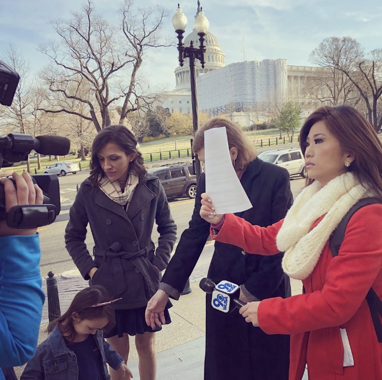 AnnieYuTV's tweet photo. Story you saw first on @WUSA9. Military spouses lobbying Congress for decades. They brought their fight to Cap Hill today &amp; we’re following them. Mission: Change a law that strips a benefit from 65k widows/widowers. #sbpdicoffset Call your Congressman! HR553/S622. Let’s do this.. https://t.co/Ru2mMQXyRp