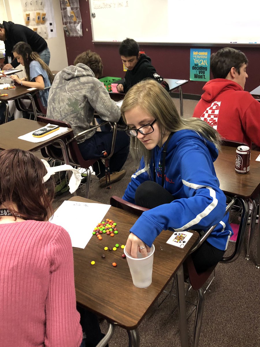 rbryan_cchs's tweet photo. Skittles lab exploring exponential functions in Algebra 2. @CreekWildcats #ccisdsecmath #BeTheDifferenceCCHS https://t.co/ayNdJm4BXc