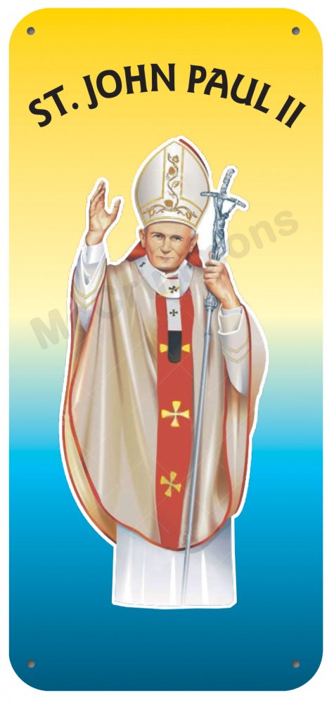 McCrimmons's tweet photo. St. John Paul II ๐
#FeastDay 22 October
๐จโ๐ซโช๐ #SaintsCollection #PopeSaints #JPII
#posters https://t.co/lM0GNOQvSH
#displayboards https://t.co/SP3FV99Hko
#banners #rollerbanner https://t.co/UDoWlzFUGb
#lecternfrontals https://t.co/4HtExDAtKe https://t.co/CzrWz0eIid