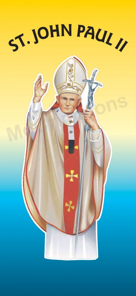 McCrimmons's tweet photo. St. John Paul II ๐
#FeastDay 22 October
๐จโ๐ซโช๐ #SaintsCollection #PopeSaints #JPII
#posters https://t.co/lM0GNOQvSH
#displayboards https://t.co/SP3FV99Hko
#banners #rollerbanner https://t.co/UDoWlzFUGb
#lecternfrontals https://t.co/4HtExDAtKe https://t.co/CzrWz0eIid