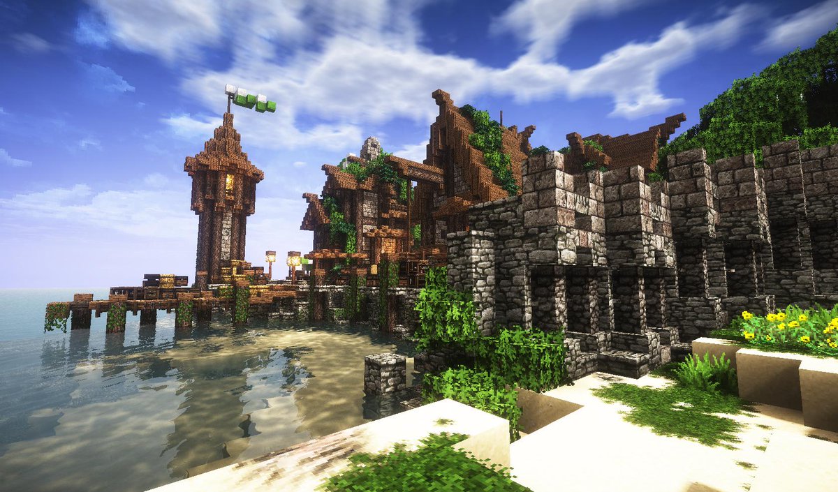 Triliton's tweet image. There will be a little update to my shaders today. Ive increased some light settings, cause imo the shaders were abit too dark. @Minecraft @Glsls #Minecraftshaders #Conquest resourcepack #Myshaders #Trilitonshaders