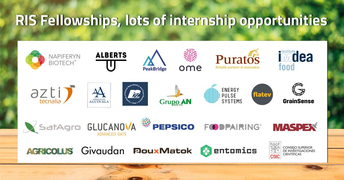 EITFood's tweet photo. Paid agrifood #internship opportunity abroad for MSc students, young entrepreneurs &amp; postdocs: Would you like to work in one of these companies and be part of the food system revolution? Apply now! https://t.co/clyTjf7J5h #RISFellowships #JobOpportunity #recruitment #Apply #Job https://t.co/9ps2osEO1f