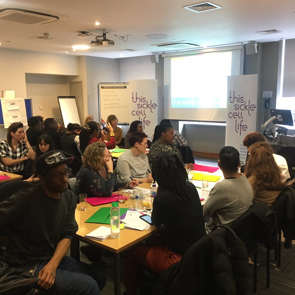 ThisSCLife's tweet image. Afternoon session here @LSHTM on our ‘This Sickle Cell Life’ project with @RCPCH_and_Us, @SickleCellUK, @CLAHRC_NWL &amp;amp; co now focuses on workshopping the themes of care, equity, and acceptance in #sicklecell care. #sicklelife #voicematters #health @DEPTH_LSHTM