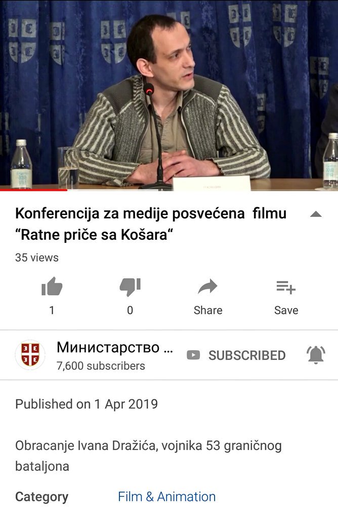 JelenaMKandic's tweet photo. #VojskaSrbije & #VFC #ZastavaFilm juče održali #KZN povodom premijere filma o #HerojiSaKošara.
Tu su i #IvanDražić iz #53gb i veterani iz #125mb & #63pb.
https://t.co/HOGDPctzSU
Premijera na #RTS-u 09.04.2019. u 21h.📽🌄📹
@srpskalegija @Stefan_Visoki @Miki52672287.🔴👏🔵👏⚪ https://t.co/kxS4tFAgql