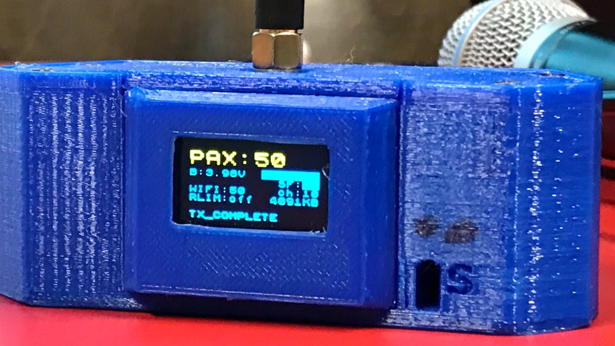 BorisAdryan's tweet photo. Some good, honest 3D printing craft to see at this PAX counter prototype. I wonder if that’s a @thethingsntwrk device. @OlgaWillner would be the one to ask. #biot19 https://t.co/9uhQ6mwUta