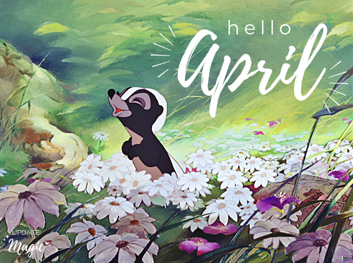 UpdateMagic's tweet image. Hello #April 💜

#UpdateMagic