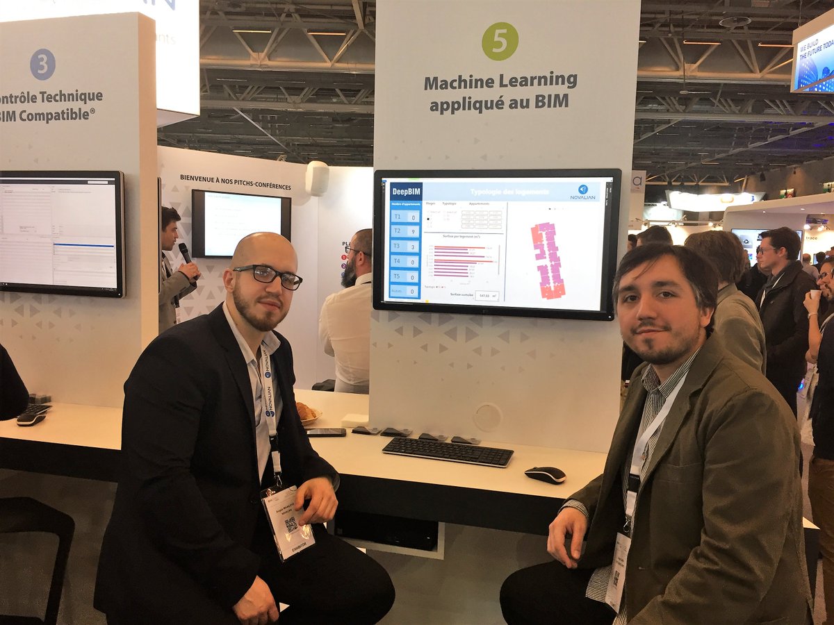 [En direct] Le <a href="/bim_world/">BIM WORLD</a> a démarré fort aujourd'hui ! De belles occasions de discuter #Innovation #BIM #MachineLearning #VR #TransfoNum #BTP #Formation 

#⃣ #BIMWORLD 👉 stand E43
<a href="/BTPConsultants/">BTP Consultants</a> <a href="/MBAcity_fr/">MBAcity</a> <a href="/BIMscreen/">BIMscreen</a>