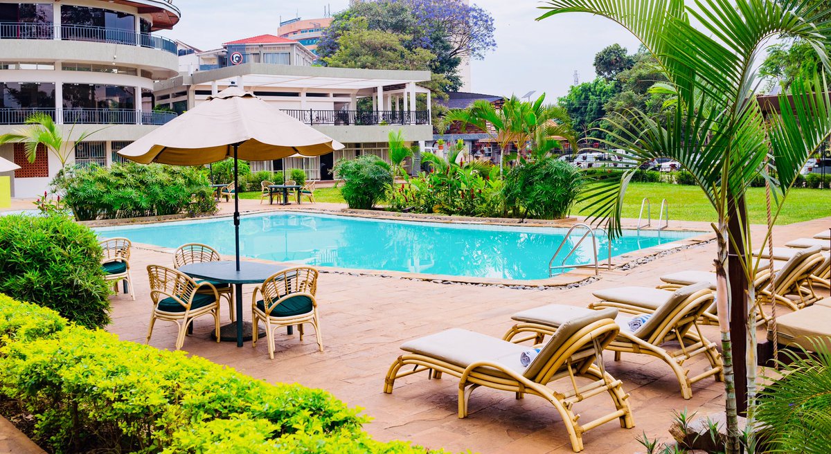 FairwayHotelKla's tweet photo. Soak up the serenity right in the heart of Kampala 🏊‍♀️🧘‍♀️ https://t.co/m1AHXc7JPs