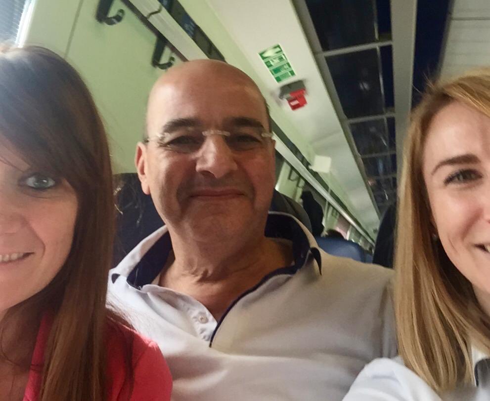 elisetta1984's tweet photo. While coming back from our @dbiservices #OpenInfraDay in Zürich, welcome @MendiSaid on Twitter! #PostConf https://t.co/xAsl6SdBP3