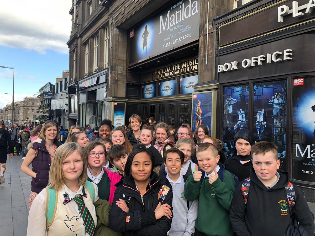 murrayburnht's tweet photo. So excited to see Matilda! @MurrayburnP @lornamacedin #EdinCreativeLearning #murrayburnlife https://t.co/9OtuFAtEHe