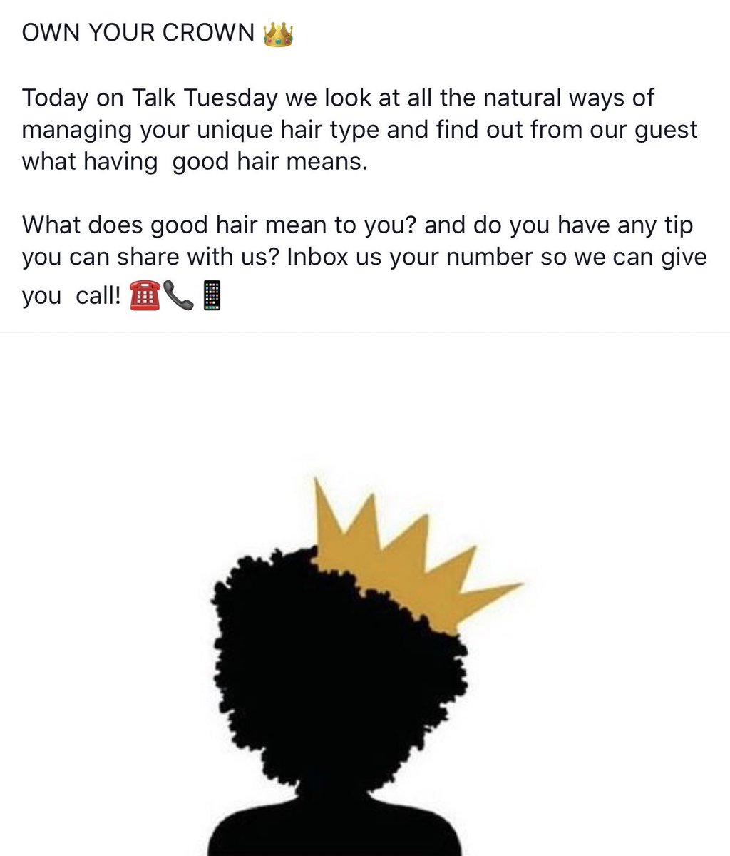 YotvLive's tweet photo. What’s are some of your tips & tricks to getting good healthy hair. DM is your number so we can call you and find out. 💁🏽♀️
#OwnYourCrown #YoTalk #BlueCouch https://t.co/EINAyOiKr3