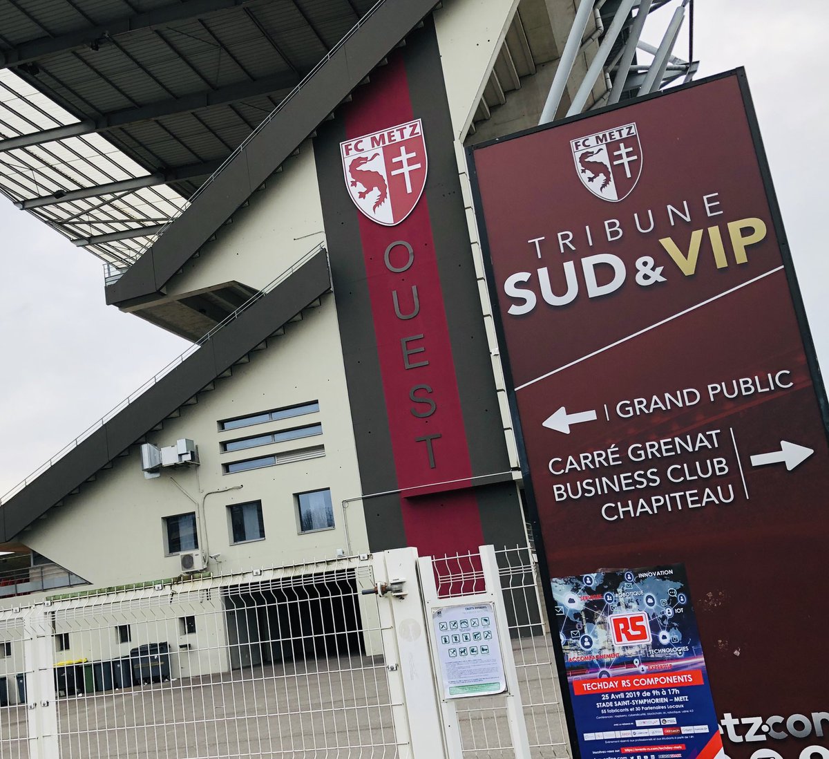 Arnouldchristo's tweet image. Le @FCMetz accueillera la #TECHDAYRS ⚽️🚀 le Jeudi 25 Avril 🗓
#innovation @rscomponents_fr 🇫🇷