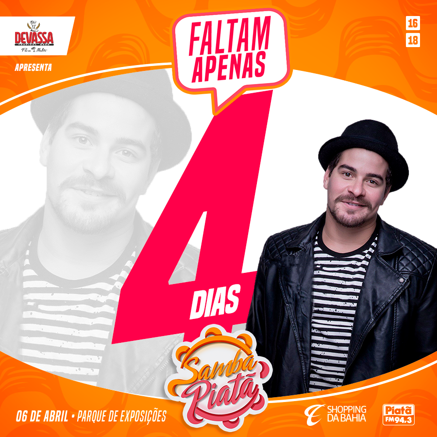 PiataFM's tweet photo. Alguém sabe qual o botão que pula pra sábado, mais ou menos às 16h? 😩Eita ansiedade que não acaba mais! 😅
Fique atento! Já já postaremos a ordem das atrações, viu? 🎟🎟🎶
ㅤ
#EmpurraPiatã #SambaPiatã #ThiagoMartins #VamosPartiu! https://t.co/coEOBgjlAz