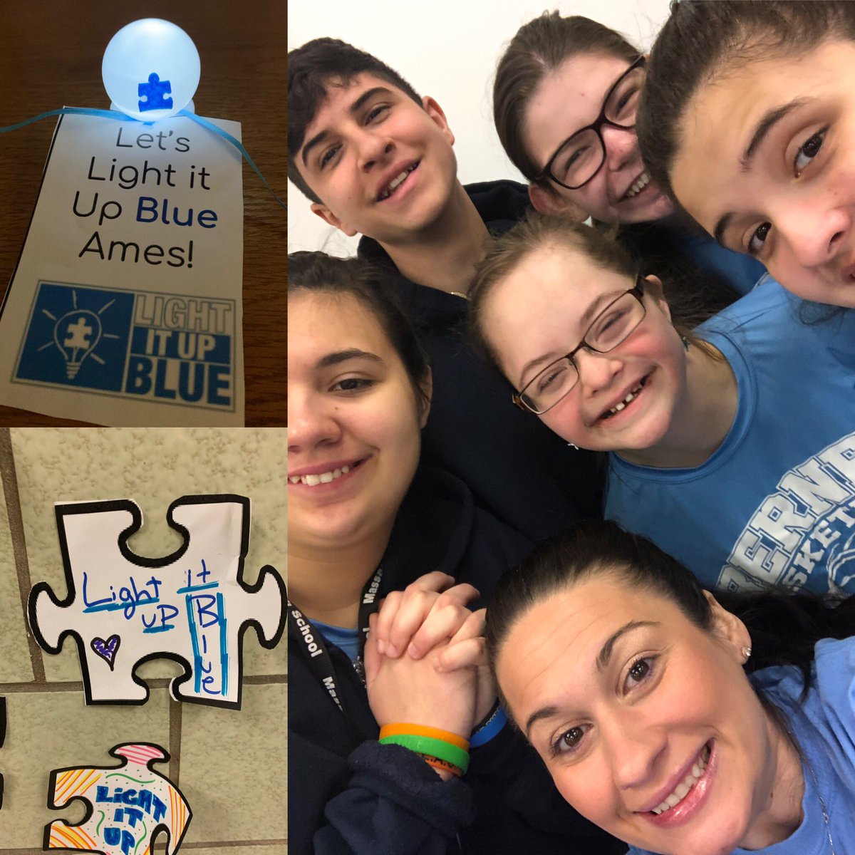Mrs. DePalma (@_pdepalma) on Twitter photo #LightItUpBlue - At Ames, we all fit together💙 <a href="/mswegener/">Kathleen Wegener</a> <a href="/tmwillman/">Tania Willman</a> <a href="/DaneeKennedy/">Danielle E. Kennedy</a> <a href="/DirectorofPPS/">Jordan McCaw Ed.D.</a> <a href="/AmesChiefs/">AmesChiefs</a> #LightItUpBlue - At Ames, we all fit together💙 <a href="/mswegener/">Kathleen Wegener</a> <a href="/tmwillman/">Tania Willman</a> <a href="/DaneeKennedy/">Danielle E. Kennedy</a> <a href="/DirectorofPPS/">Jordan McCaw Ed.D.</a> <a href="/AmesChiefs/">AmesChiefs</a>