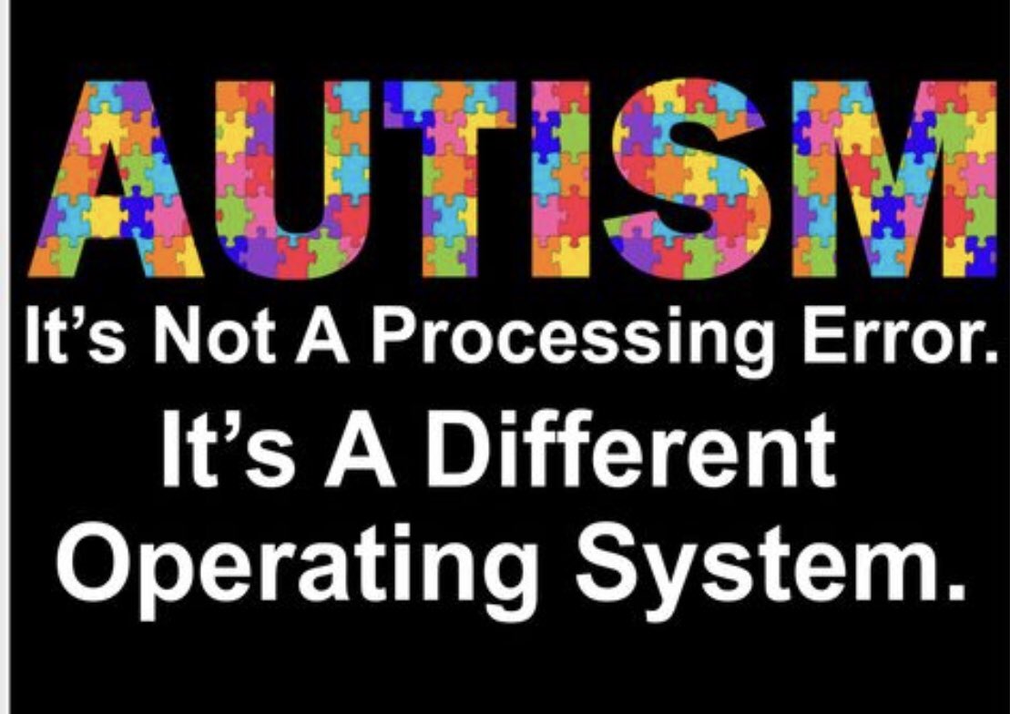 MsCasanova2's tweet photo. ❤️🧩💛April is autism awareness month! I urge you to make the effort to see the world from a person with autism’s perspective and practice compassion in your interactions💛🧩❤️ https://t.co/kxwNjM6sQj