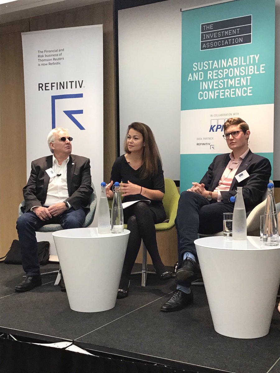 InvAssoc's tweet photo. ‘If we see that we are investing in companies that use child labour, or pollute and don’t remediate, most of us would not feel comfortable with that investment.’
Elena Philipova, Global Head of ESG at @Refinitiv.
#SRIconference https://t.co/mOB00LdMyy