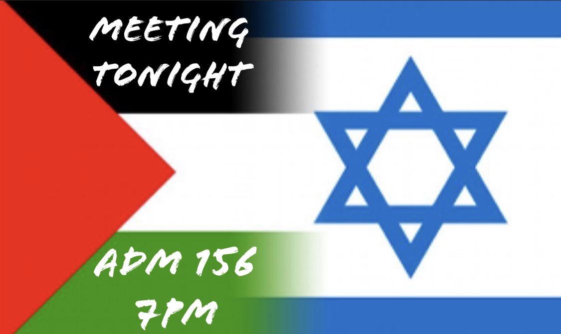 ECpoliforum's tweet photo. we will be discussing the ongoing crisis in Israel Palestine. Tensions are again flaring up in Palestine with more chaos and casualties in adm 156 at 7pm. We will discuss the nuances of the various positions on the issue and the role that the United States plays in the conflict. https://t.co/pDC9HOZBZ7