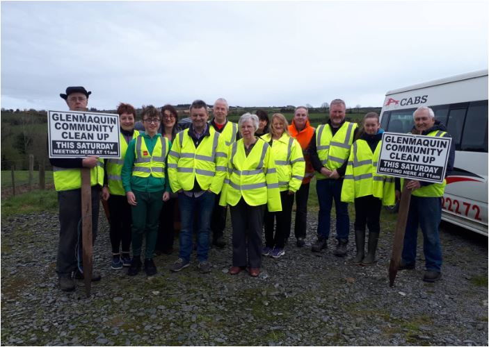 donegalcouncil's tweet photo. Shout out to the volunteers in Glenmaquin who had a community clean up on Saturday last. Well done everyone and thanks for all your hard work #BigDonegalCleanUp 

If you would like to send in any pictures of your groups clean up email them to jlynch@donegalcoco.ie #Donegal https://t.co/MjaX4cDrwj
