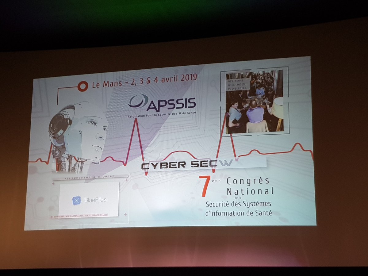 GPLExpert's tweet photo. @APSSISFrance 2019 :
En direct du 7eme congrès de la #sécurité des #SI #CyberSecurity avec @ThomasBRETON_  https://t.co/07iw5iSS6Q https://t.co/4jgeSPEv6P