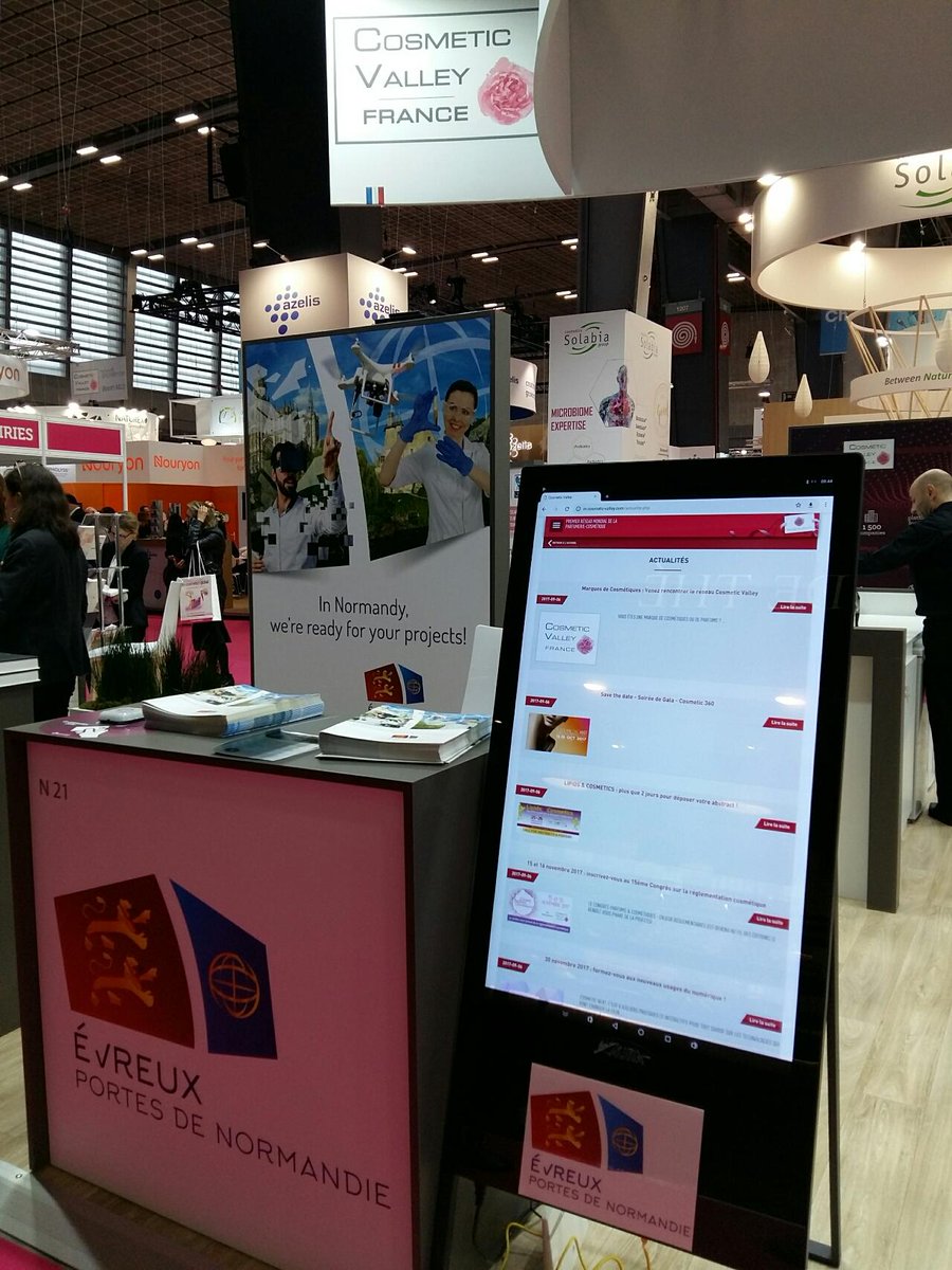 AuradesVilles (@auradesvilles) on Twitter photo L'interactivité directement avec vos clients: Le territoire de l'#Eure Portes de Normandie <a href="/epn_27/">Évreux Portes de Normandie</a> valorise ses atouts et ses entreprises de la #cosmetic au salon #incosGlobal avec son chevalet <a href="/AuradesVilles/">AuradesVilles</a>
#incosmetics L'interactivité directement avec vos clients: Le territoire de l'#Eure Portes de Normandie <a href="/epn_27/">Évreux Portes de Normandie</a> valorise ses atouts et ses entreprises de la #cosmetic au salon #incosGlobal avec son chevalet <a href="/AuradesVilles/">AuradesVilles</a>
#incosmetics