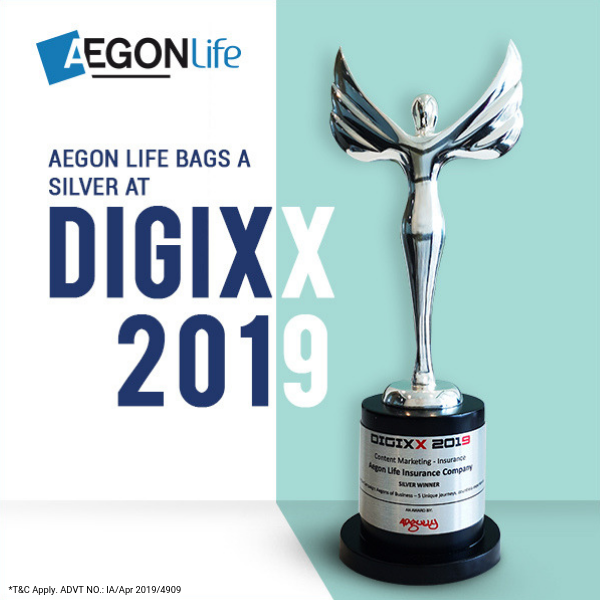 Bandhan_Life's tweet photo. Delighted to announce that #AegonsOfBusiness, our initiative with @BloombergQuint, has won us a Silver for Content Marketing - Insurance at #Digixx2019! @adgully 
Have a look at the campaign here: https://t.co/hpaggChRlc
#awards #contentmarketing #LifeInsurance https://t.co/SY6MpIqfsM