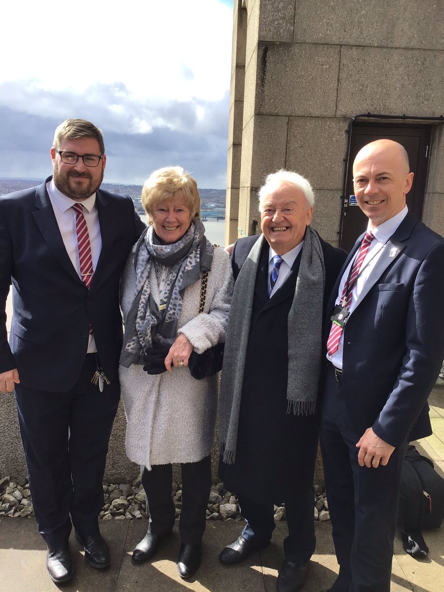RoyalLiver1911's tweet photo. Great launch event for @RLB360 with the one and only Gerry Marsden, absolute legend. https://t.co/oHnwbZWiip