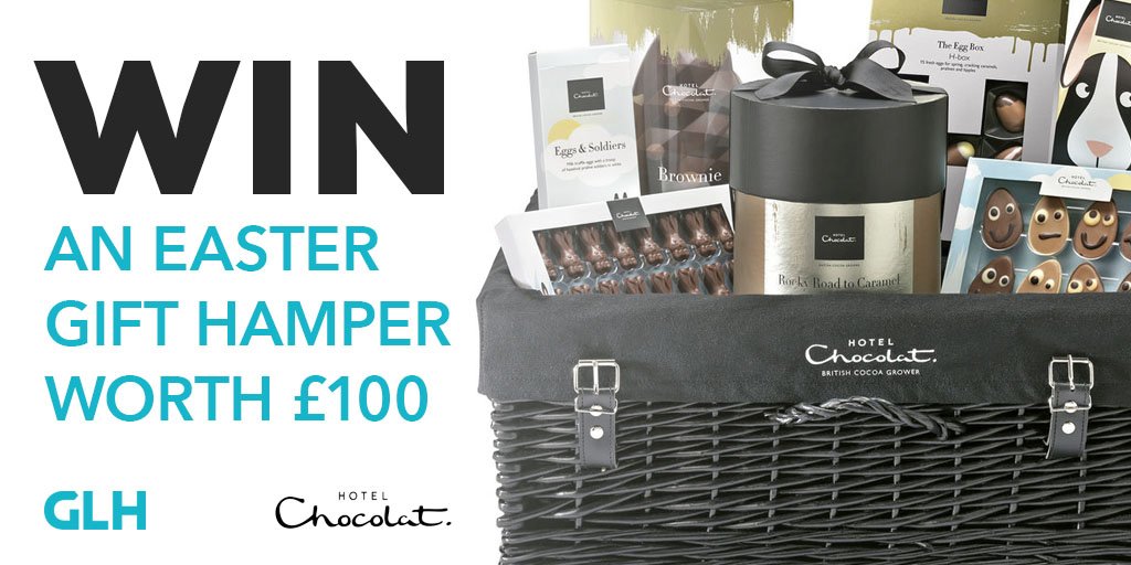 GLH_Tweets's tweet photo. 💙💫 COMPETITION TIME 💫💙
Now's your chance to win an Easter Gift Hamper worth £100 from the amazing @HotelChocolat!  😍
To be in with a chance of winning, simple RETWEET &amp; FOLLOW! 
Best of luck everyone! 🤞🏻
#EasterCompetition #CompetitionTime #Chocolate #HotelChocolat https://t.co/wiq7OiYpQ6