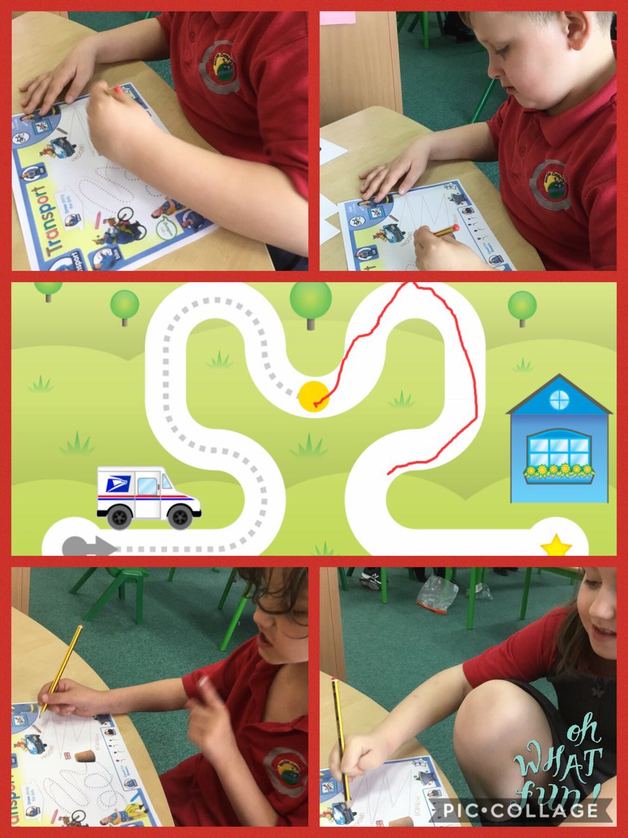 BDSIntervention's tweet photo. We consolidated our #finemotorskills with the fine motor fundamentals app. We then practised our #pencilskills with the help of @MyMrTumbleMag 🔴🚙✏️ #intervention @Green7_BDS #cbeebies #somethingspecial #thankyouMrTumble https://t.co/GviAkq5I0w